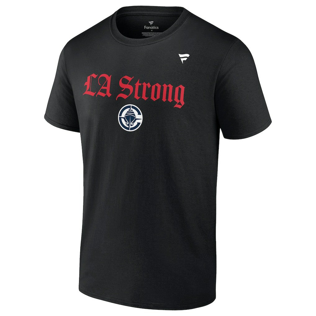 Fanatics LA Clippers Unisex LA Strong T-Shirt Black