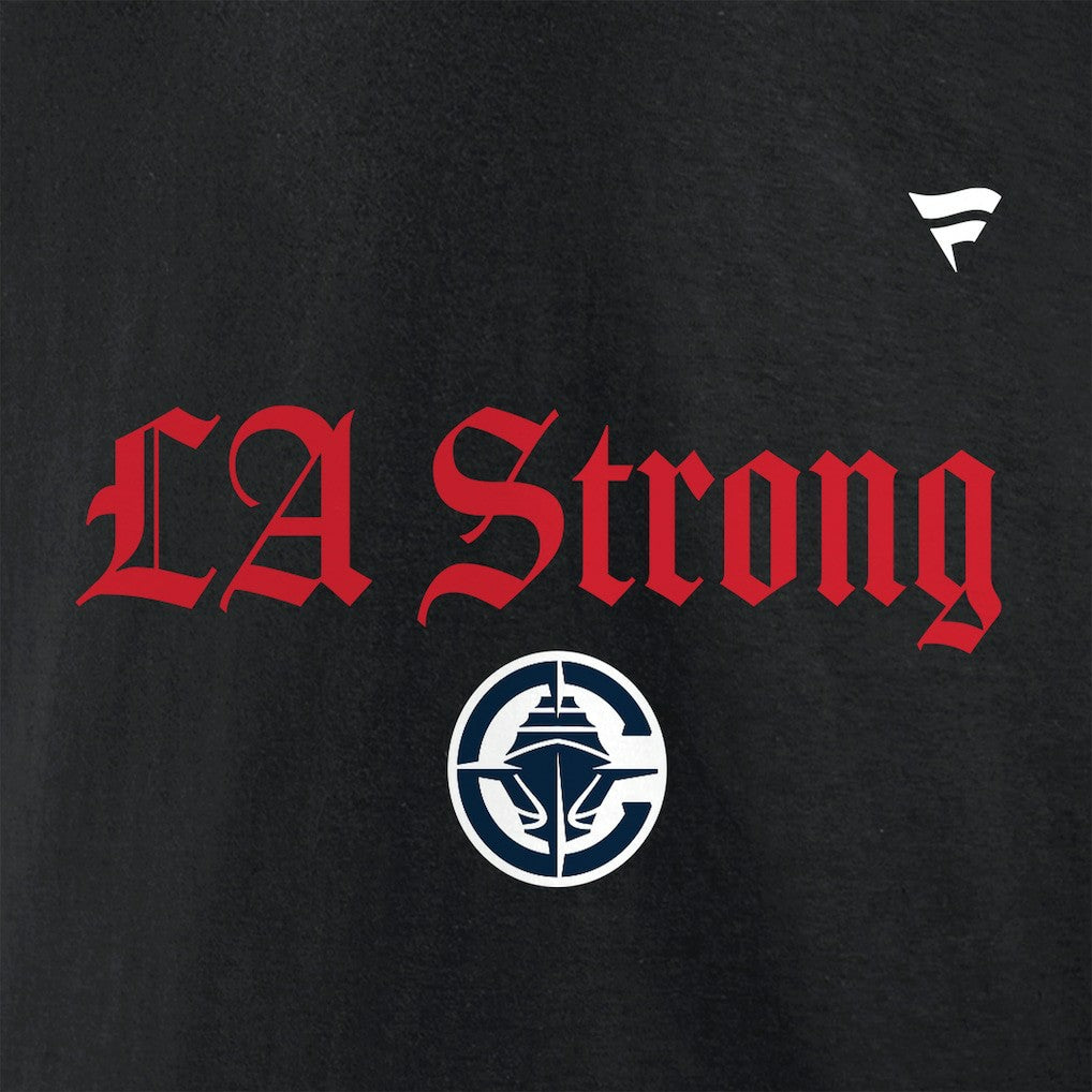 Fanatics LA Clippers Unisex LA Strong T-Shirt Black
