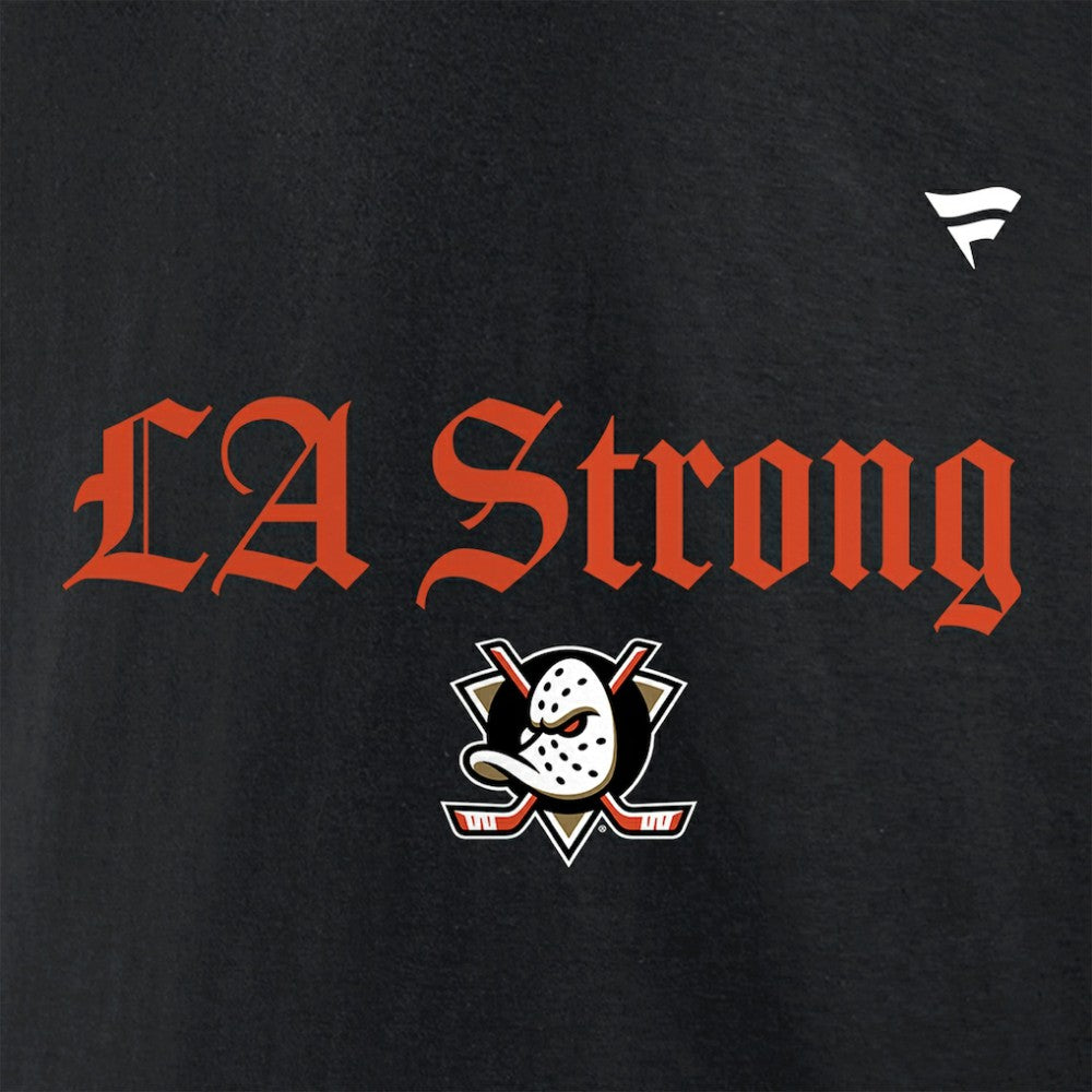 Anaheim Ducks Fanatics Unisex LA Strong T-Shirt - Black | Fanatics on sale