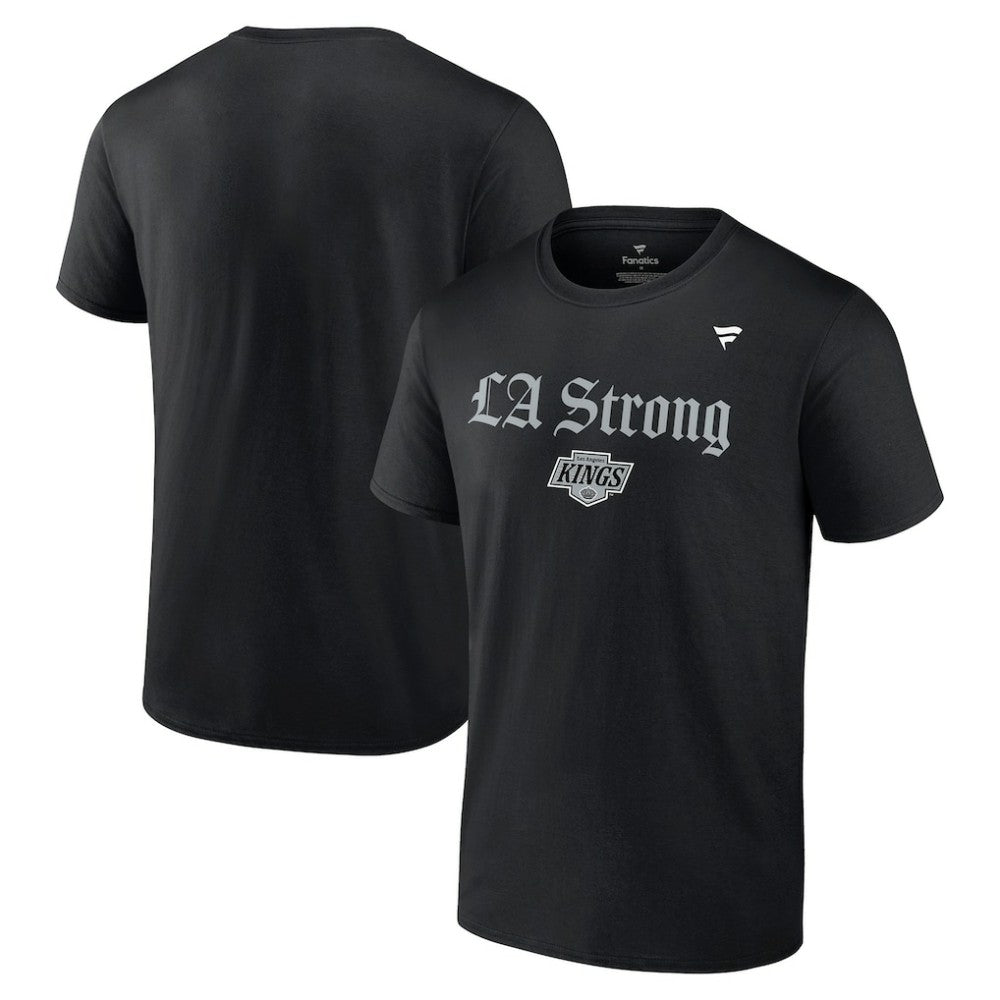 Los Angeles Kings Fanatics Unisex LA Strong T-Shirt - Black | Fanatics Lifestyle