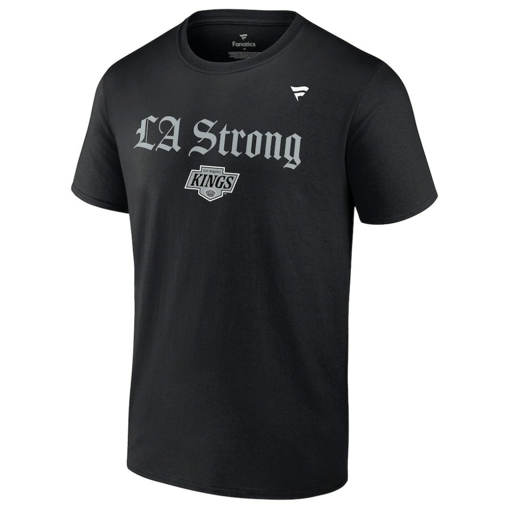 Los Angeles Kings Fanatics Unisex LA Strong T-Shirt - Black | Fanatics Lifestyle