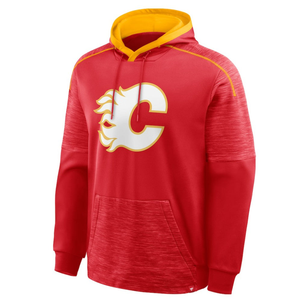 Calgary Flames Fanatics Goaltender Defender Pullover Hoodie - Red | Fanatics on sale