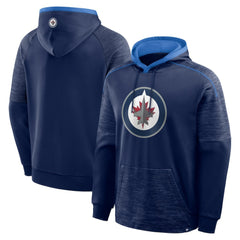Winnipeg Jets Fanatics Goaltender Defender Pullover Hoodie - Navy | Fanatics online
