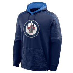 Winnipeg Jets Fanatics Goaltender Defender Pullover Hoodie - Navy | Fanatics online