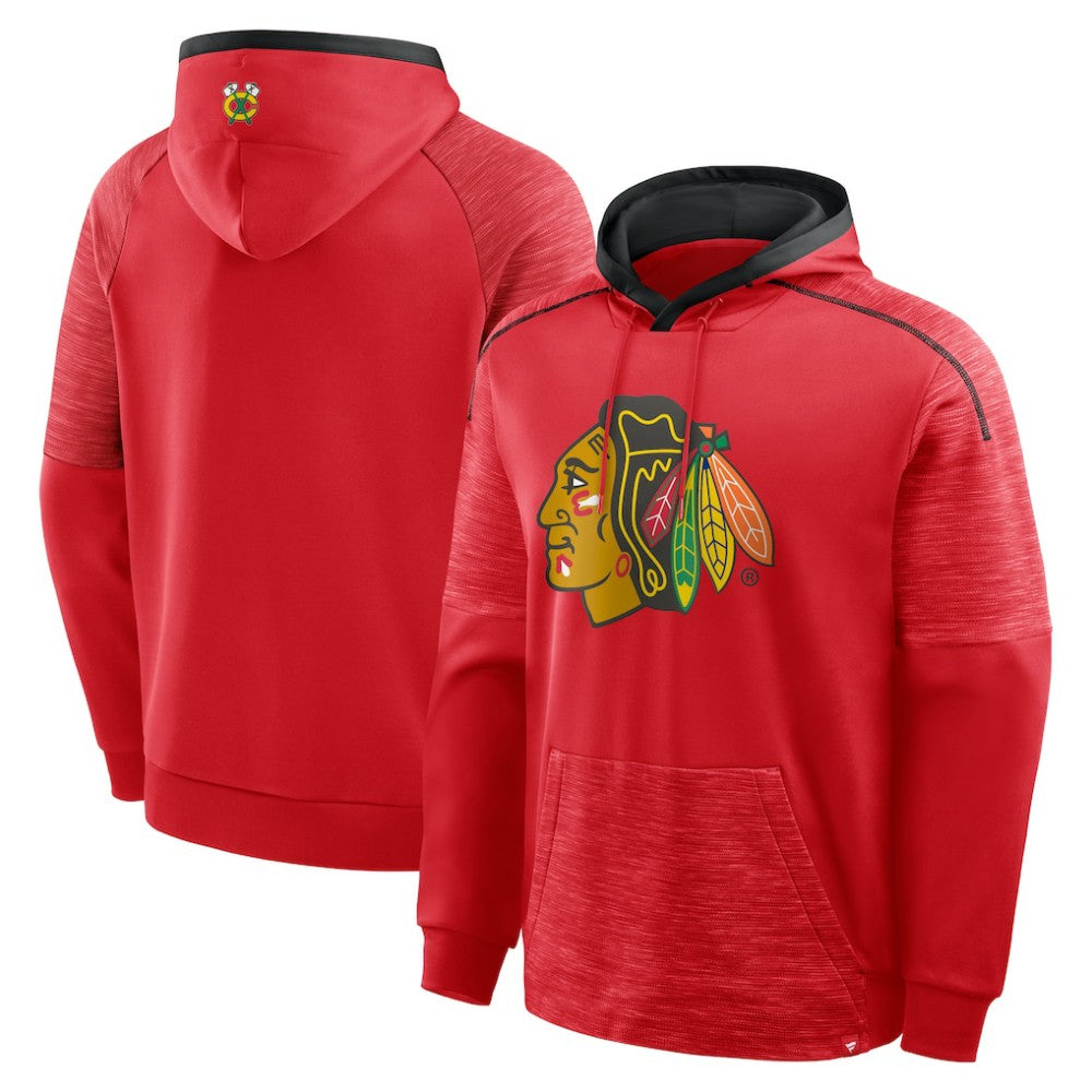 Chicago Blackhawks Fanatics Goaltender Defender Pullover Hoodie - Red | Fanatics discount