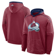 Colorado Avalanche Fanatics Goaltender Defender Pullover Hoodie - Burgundy | Fanatics on sale
