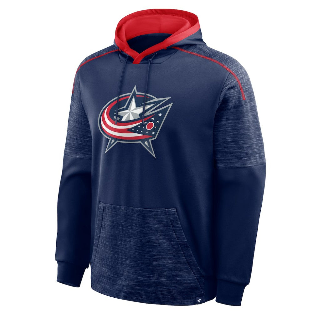 Columbus Blue Jackets Fanatics Goaltender Defender Pullover Hoodie - Navy | Fanatics Clearance