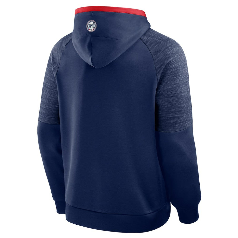 Columbus Blue Jackets Fanatics Goaltender Defender Pullover Hoodie - Navy | Fanatics Clearance
