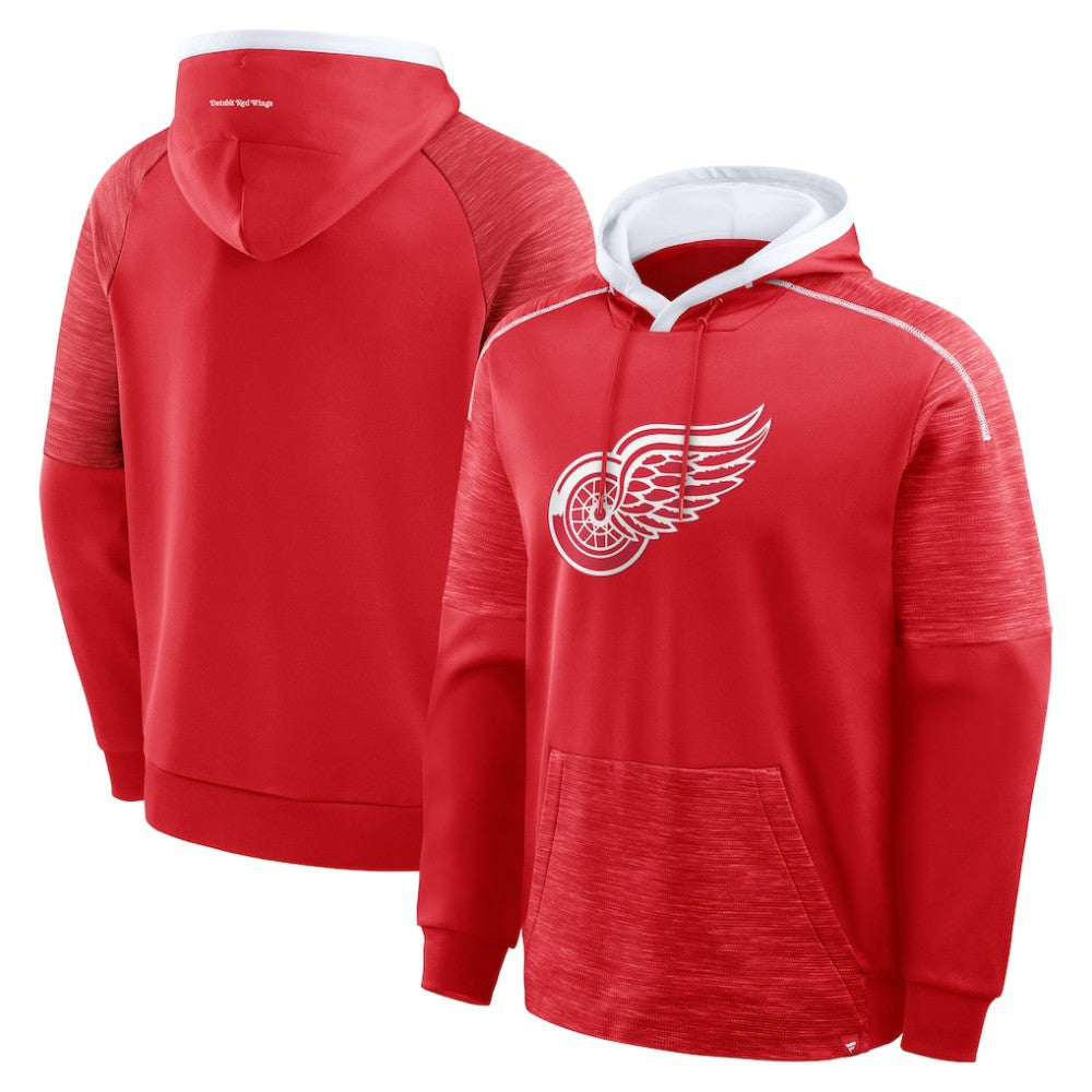 Detroit Red Wings Fanatics Goaltender Defender Pullover Hoodie - Red | Fanatics on sale
