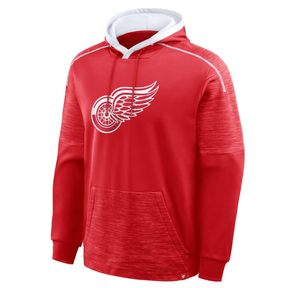 Detroit Red Wings Fanatics Goaltender Defender Pullover Hoodie - Red | Fanatics on sale