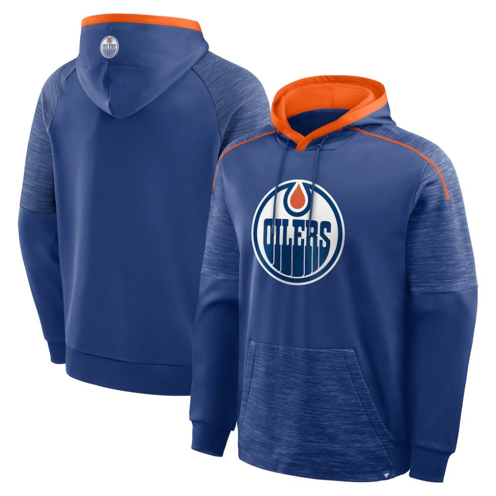 Edmonton Oilers Fanatics Goaltender Defender Pullover Hoodie - Royal | Fanatics Clearance