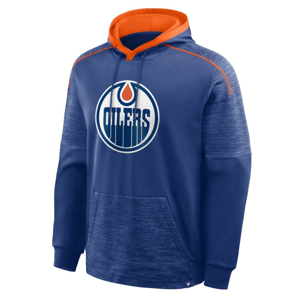 Edmonton Oilers Fanatics Goaltender Defender Pullover Hoodie - Royal | Fanatics Clearance