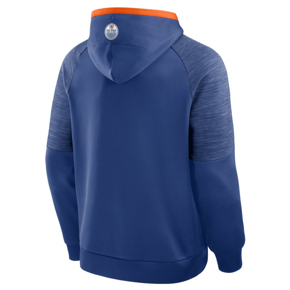 Edmonton Oilers Fanatics Goaltender Defender Pullover Hoodie - Royal | Fanatics Clearance