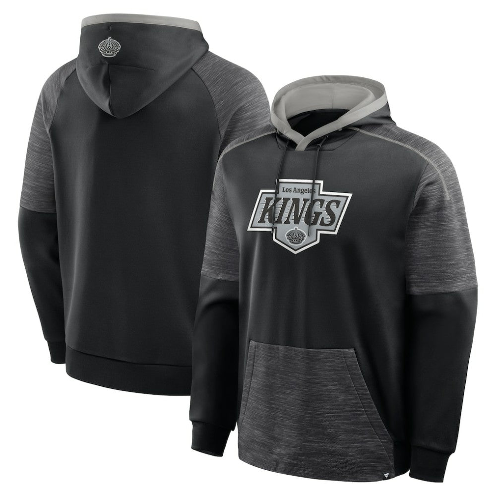 Los Angeles Kings Fanatics Goaltender Defender Pullover Hoodie - Black | Fanatics near me