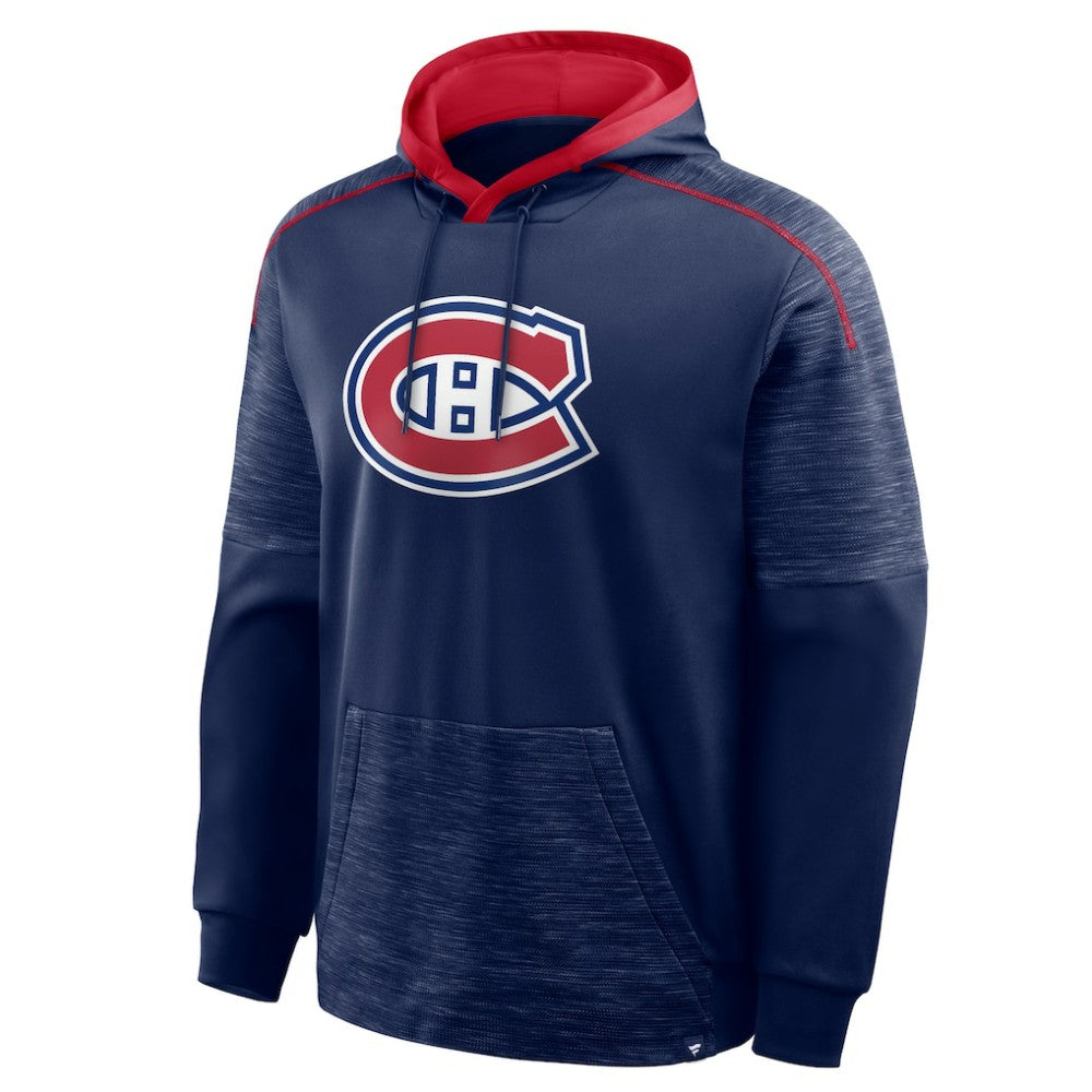 Montreal Canadiens Fanatics Goaltender Defender Pullover Hoodie - Navy | Fanatics on sale