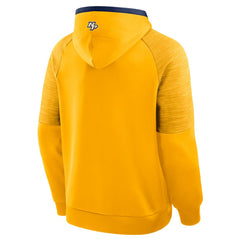 Nashville Predators Fanatics Goaltender Defender Pullover Hoodie - Gold | Fanatics sale