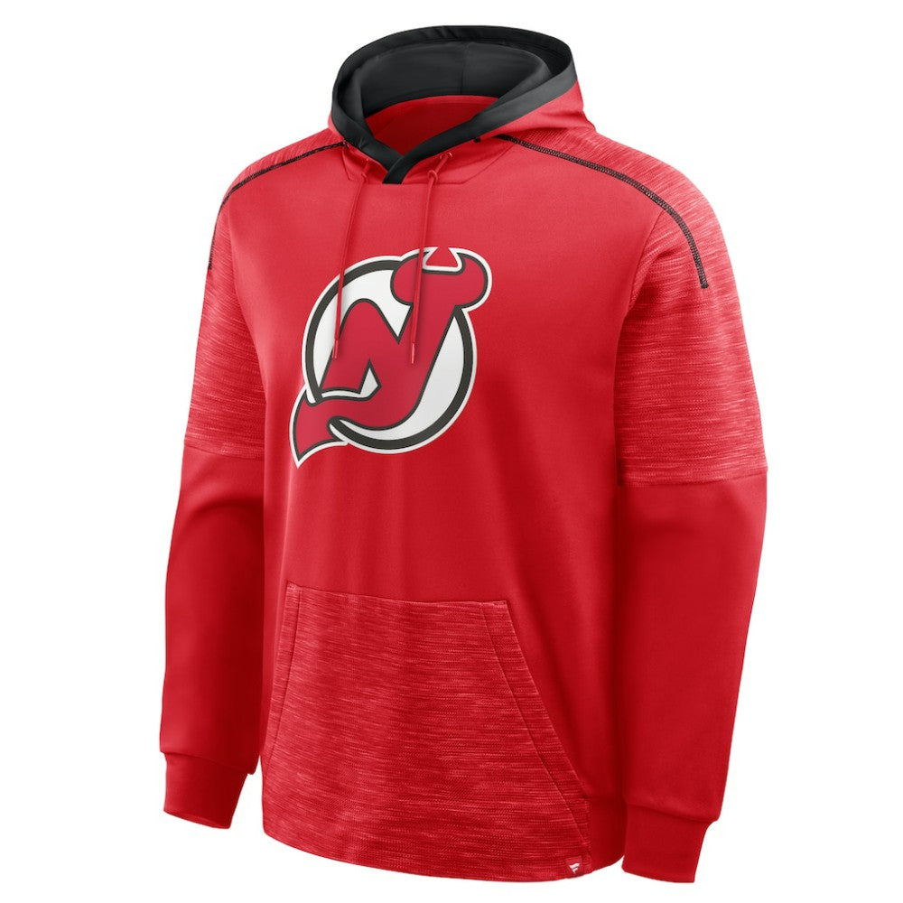 New Jersey Devils Fanatics Goaltender Defender Pullover Hoodie - Red | Fanatics on sale