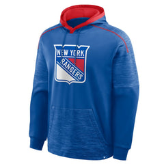 New York Rangers Fanatics Goaltender Defender Pullover Hoodie - Blue | Fanatics Clearance