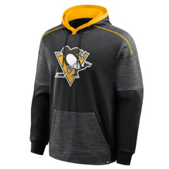 Pittsburgh Penguins Fanatics Goaltender Defender Pullover Hoodie - Black | Fanatics Clearance