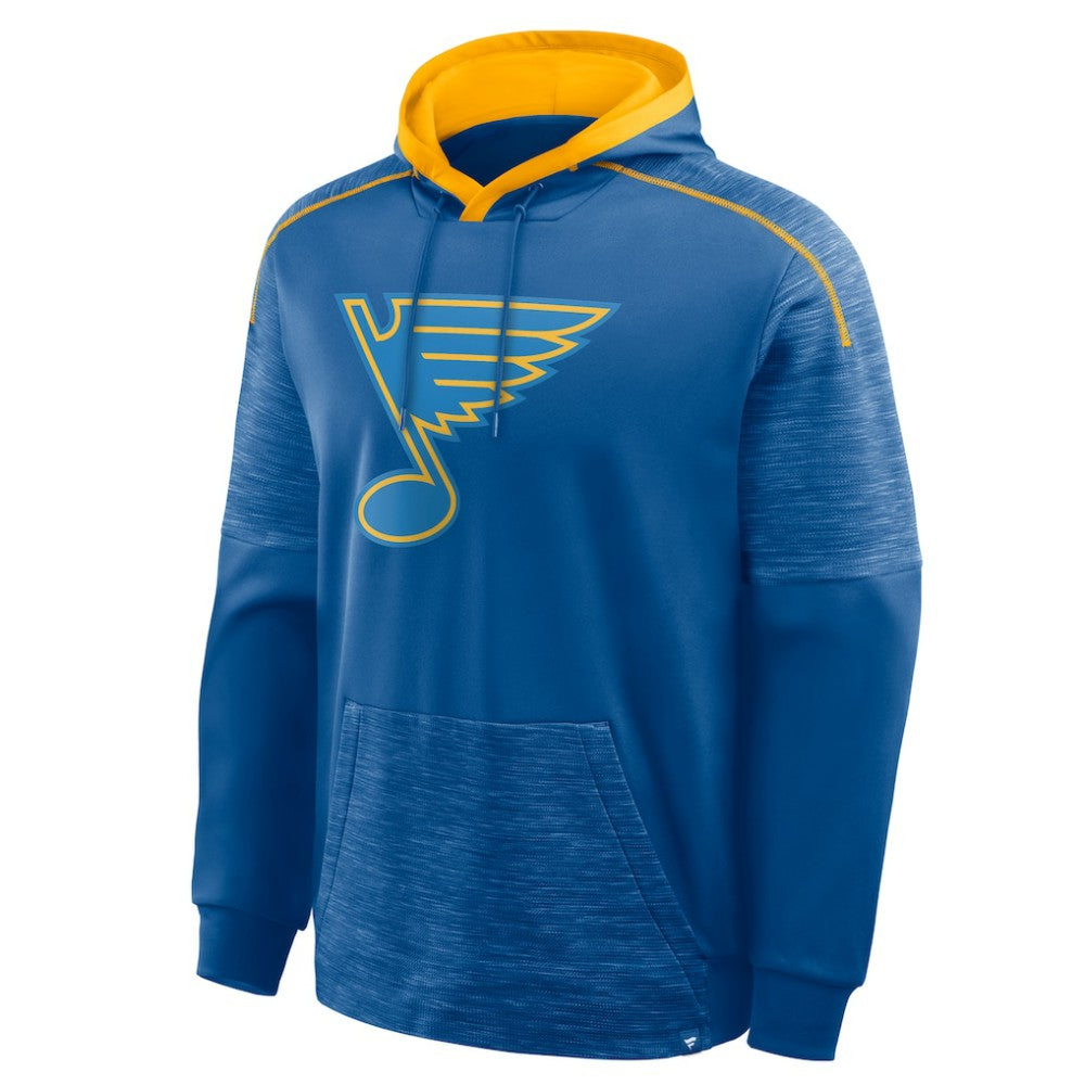 St. Louis Blues Fanatics Goaltender Defender Pullover Hoodie - Blue | Fanatics Lifestyle