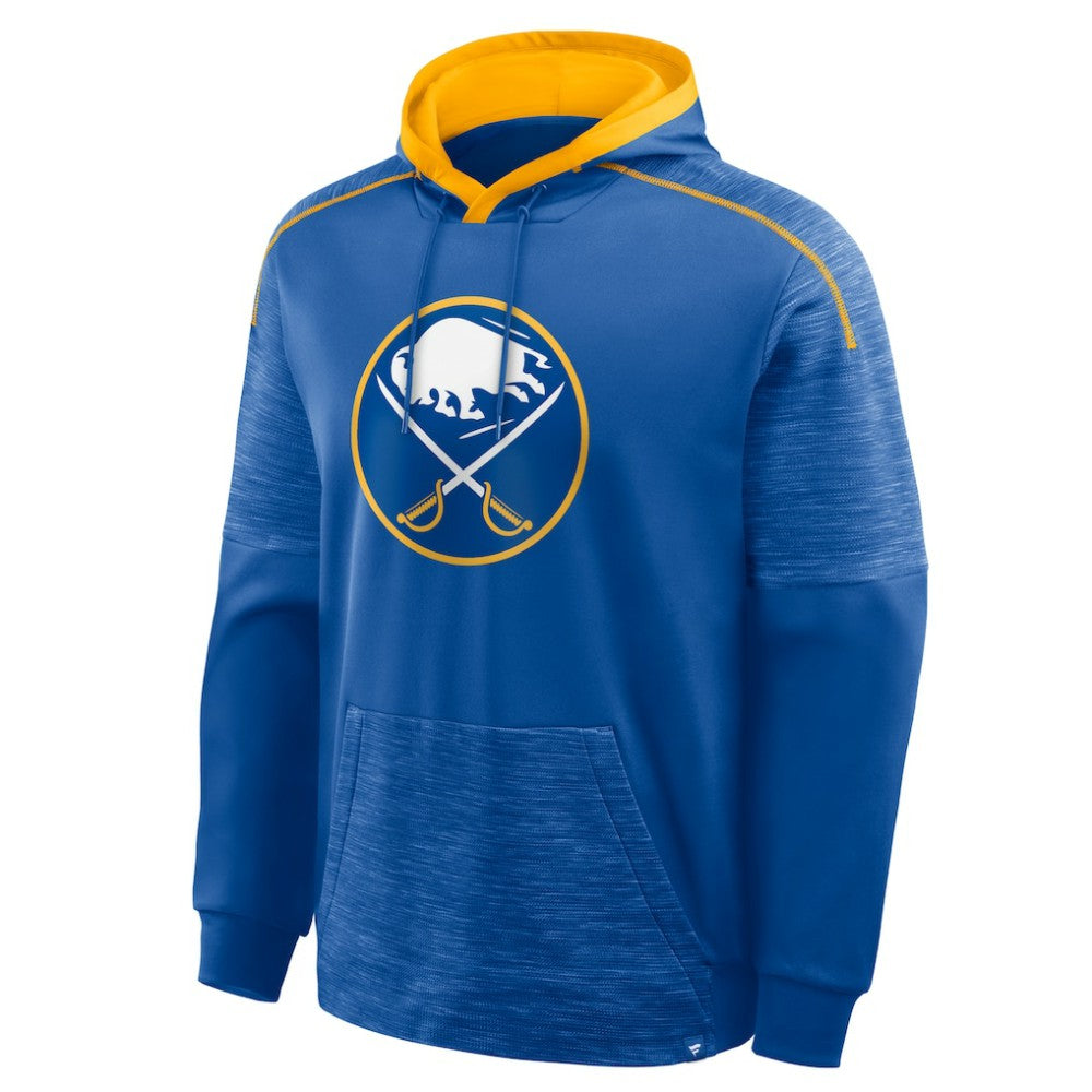 Buffalo Sabres Fanatics Goaltender Defender Pullover Hoodie - Royal | Fanatics Lifestyle