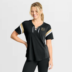 Vegas Golden Knights Fanatics Women's Offside Athena T-Shirt - Black | Fanatics online
