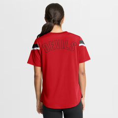 New Jersey Devils Fanatics Women's Offside Athena T-Shirt - Red | Fanatics online