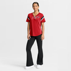 New Jersey Devils Fanatics Women's Offside Athena T-Shirt - Red | Fanatics online