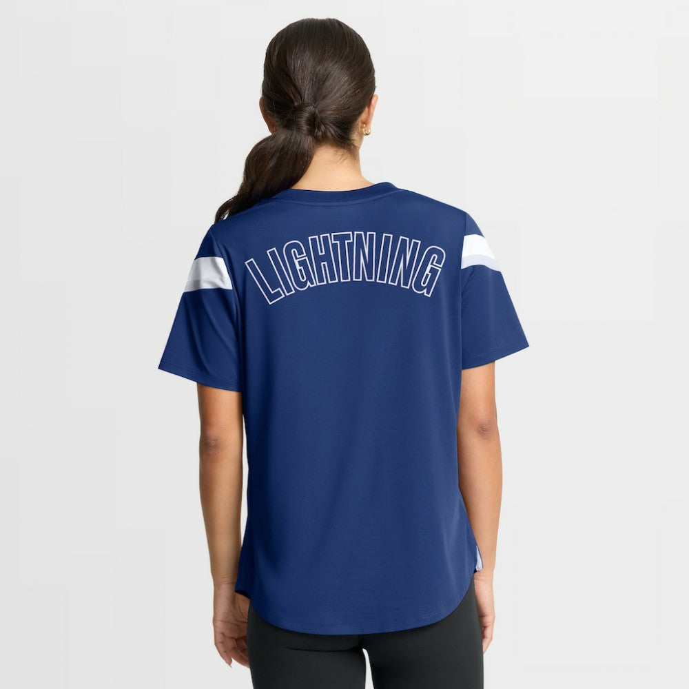 Tampa Bay Lightning Fanatics Women's Offside Athena T-Shirt - Blue | Fanatics sale