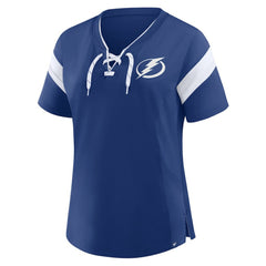 Tampa Bay Lightning Fanatics Women's Offside Athena T-Shirt - Blue | Fanatics sale
