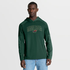 Minnesota Wild Fanatics Penalty Shot Long Sleeve Hoodie T-Shirt - Green | Fanatics near me