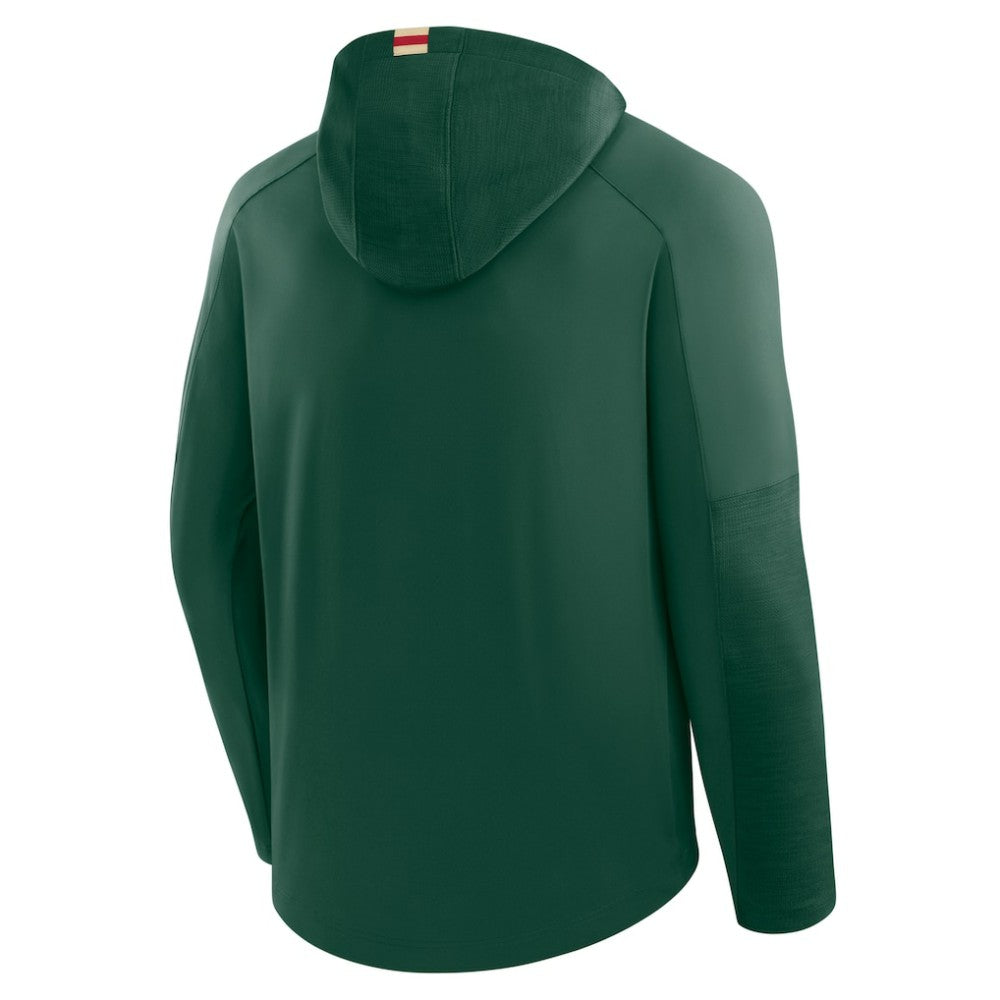 Minnesota Wild Fanatics Penalty Shot Long Sleeve Hoodie T-Shirt - Green | Fanatics near me