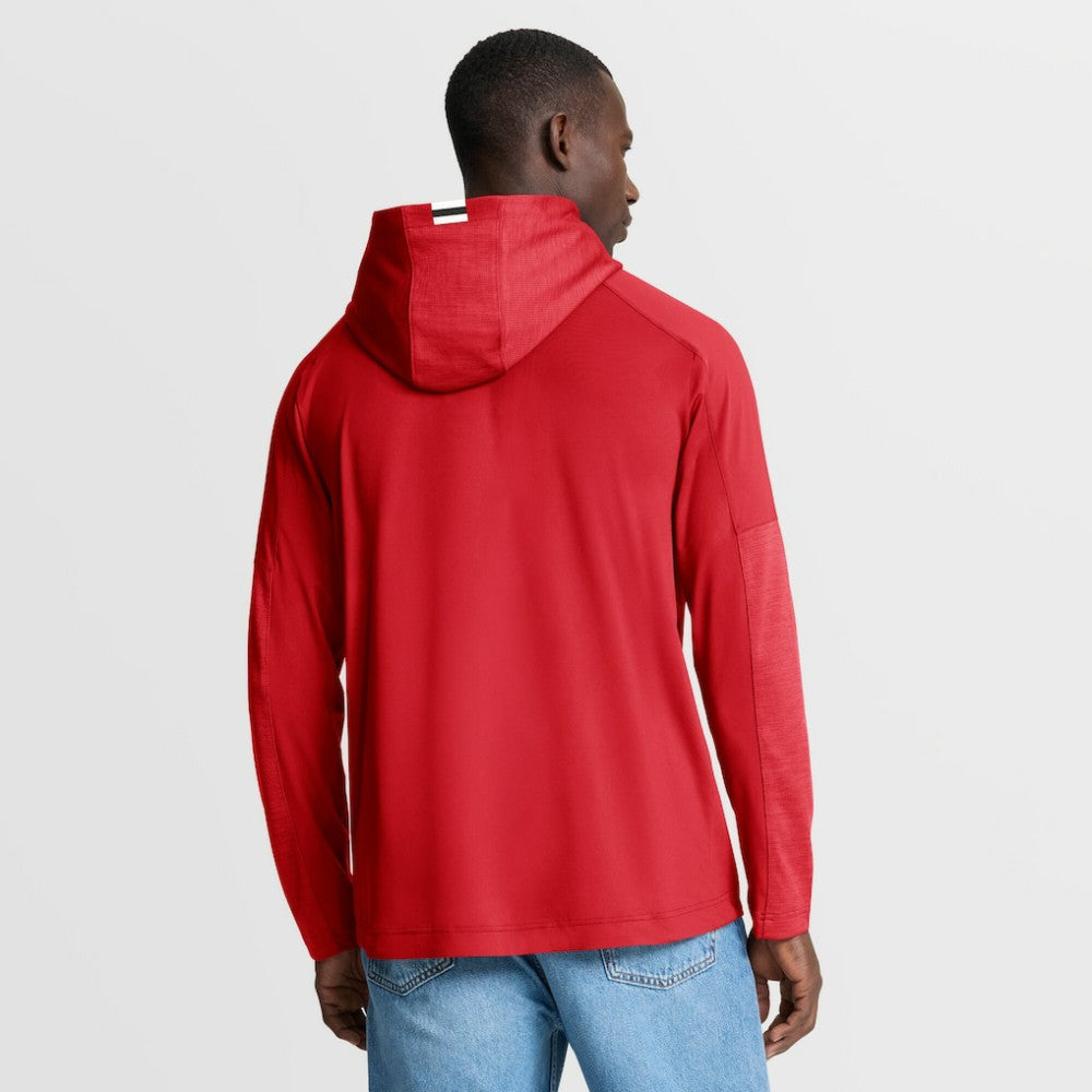 New Jersey Devils Fanatics Penalty Shot Long Sleeve Hoodie T-Shirt - Red | Fanatics on sale