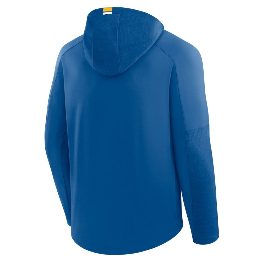 St. Louis Blues Fanatics Penalty Shot Long Sleeve Hoodie T-Shirt - Blue | Fanatics Lifestyle