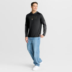 Vegas Golden Knights Fanatics Penalty Shot Long Sleeve Hoodie T-Shirt - Black | Fanatics online