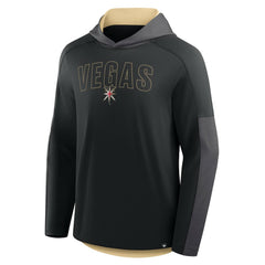 Vegas Golden Knights Fanatics Penalty Shot Long Sleeve Hoodie T-Shirt - Black | Fanatics online