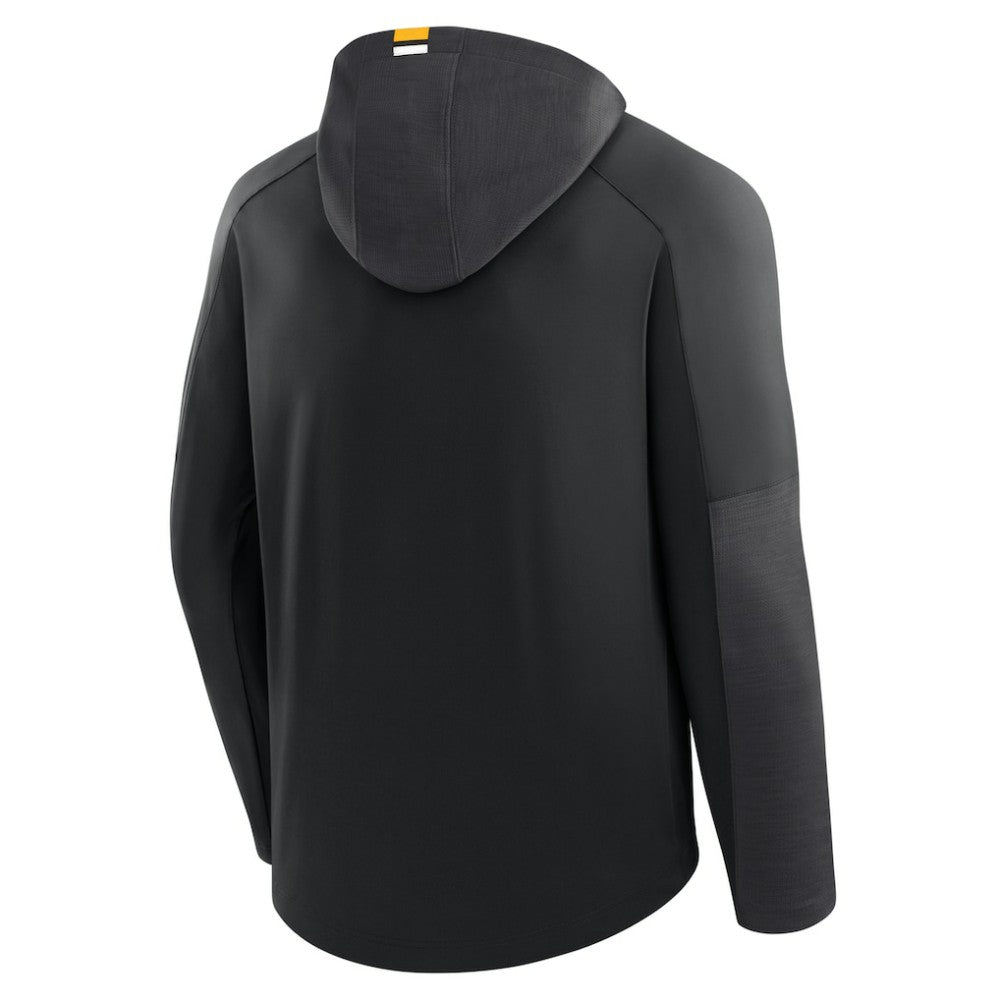Pittsburgh Penguins Fanatics Penalty Shot Long Sleeve Hoodie T-Shirt - Black | Fanatics online