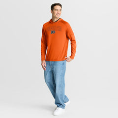 Philadelphia Flyers Fanatics Penalty Shot Long Sleeve Hoodie T-Shirt - Orange | Fanatics on sale