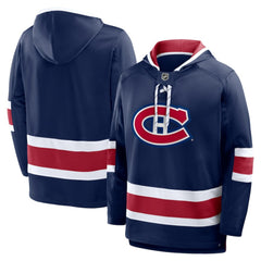 Montreal Canadiens Fanatics Prime Time Fleece Hoodie - Navy | Fanatics online