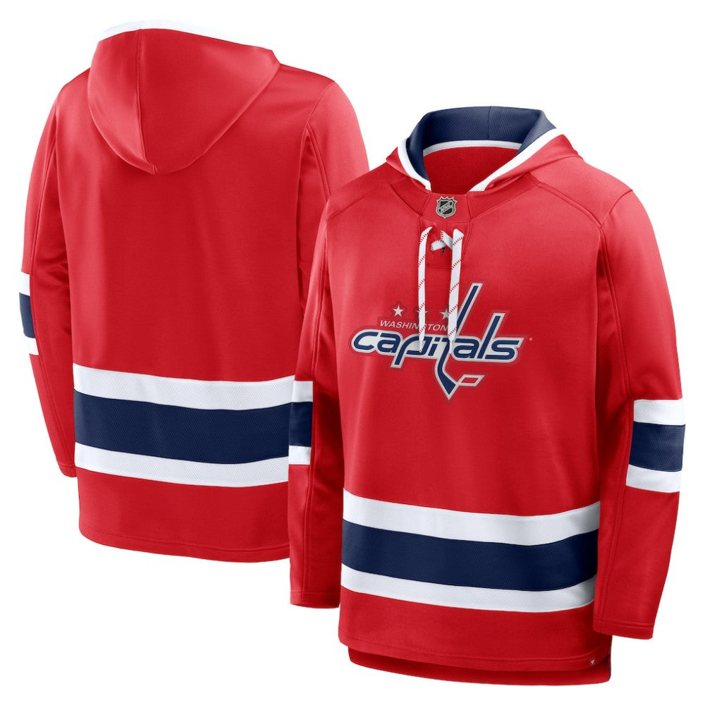 Washington Capitals Fanatics Prime Time Fleece Hoodie - Red | Fanatics near me