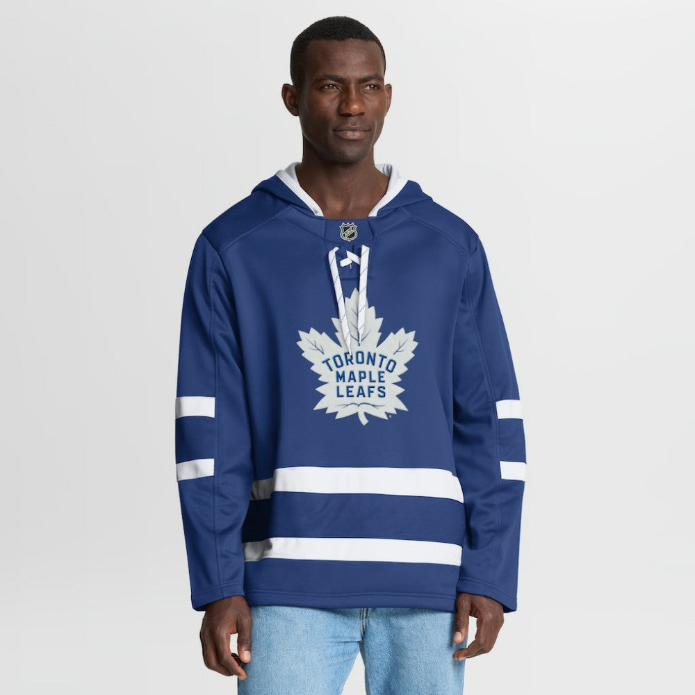 Toronto Maple Leafs Fanatics Prime Time Fleece Hoodie - Blue | Fanatics near me