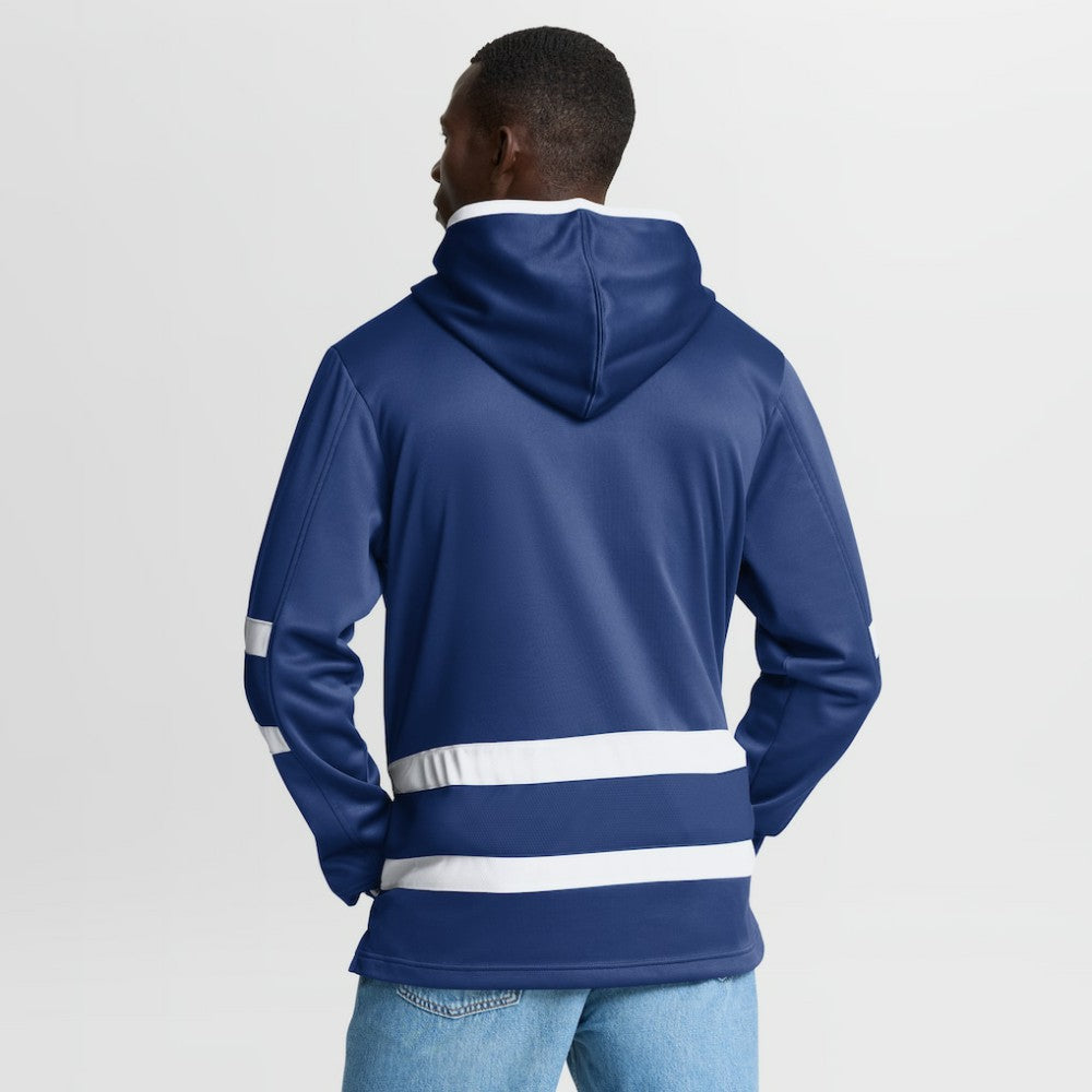 Toronto Maple Leafs Fanatics Prime Time Fleece Hoodie - Blue | Fanatics near me