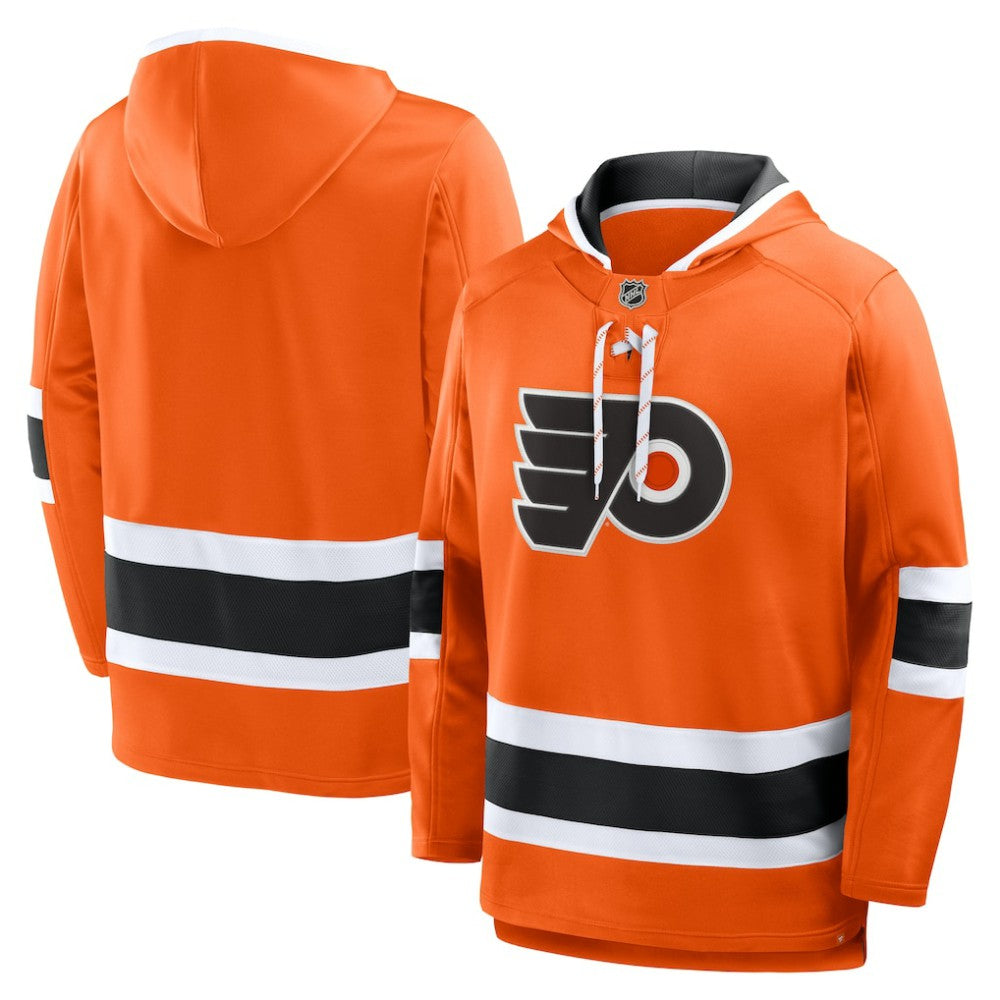 Philadelphia Flyers Fanatics Prime Time Fleece Hoodie - Orange | Fanatics discount