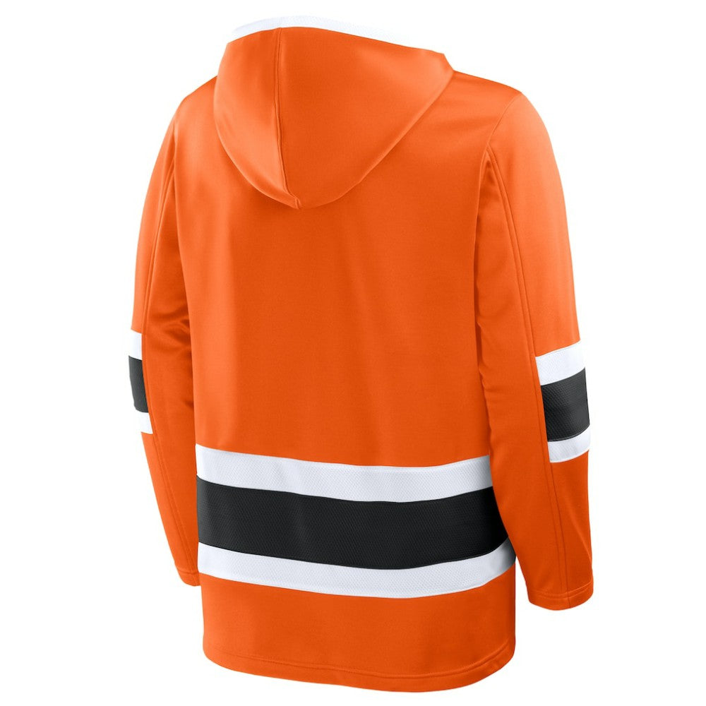 Philadelphia Flyers Fanatics Prime Time Fleece Hoodie - Orange | Fanatics discount