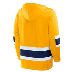 Nashville Predators Fanatics Prime Time Fleece Hoodie - Gold | Fanatics online