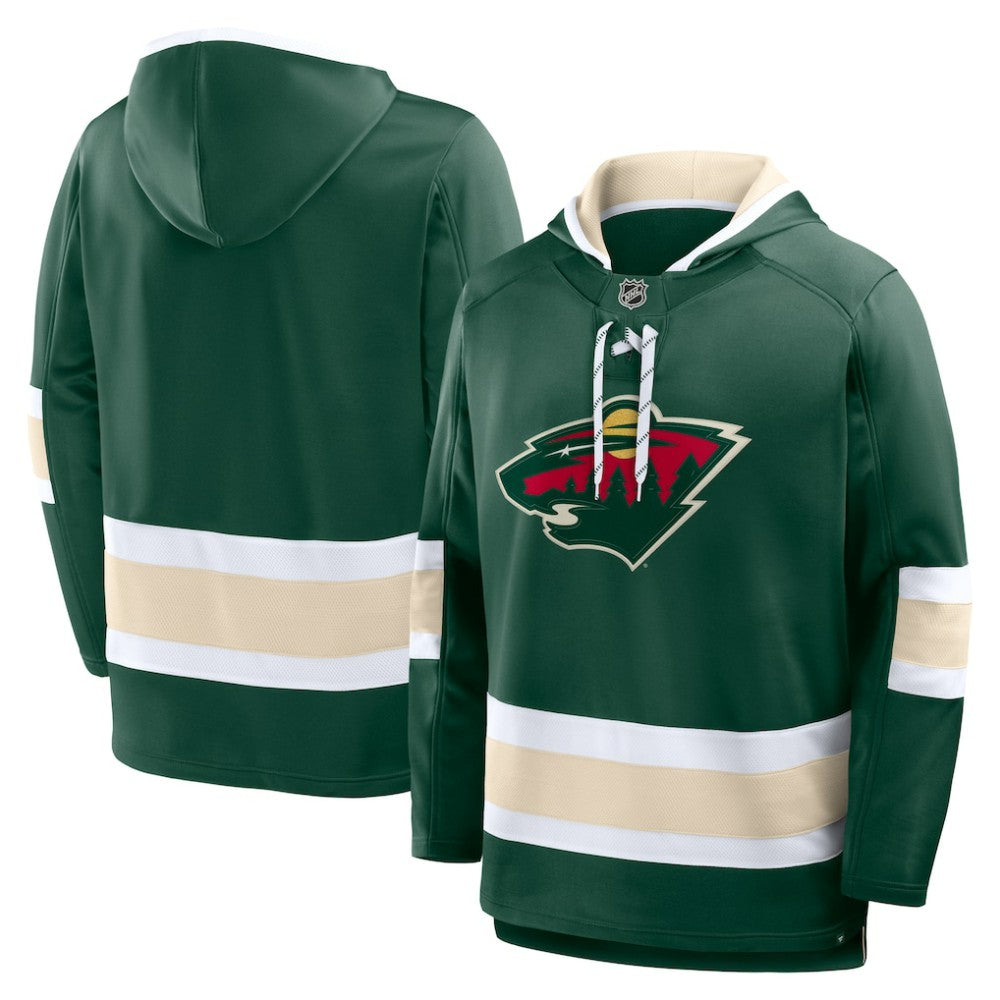 Minnesota Wild Fanatics Prime Time Fleece Hoodie - Green | Fanatics online