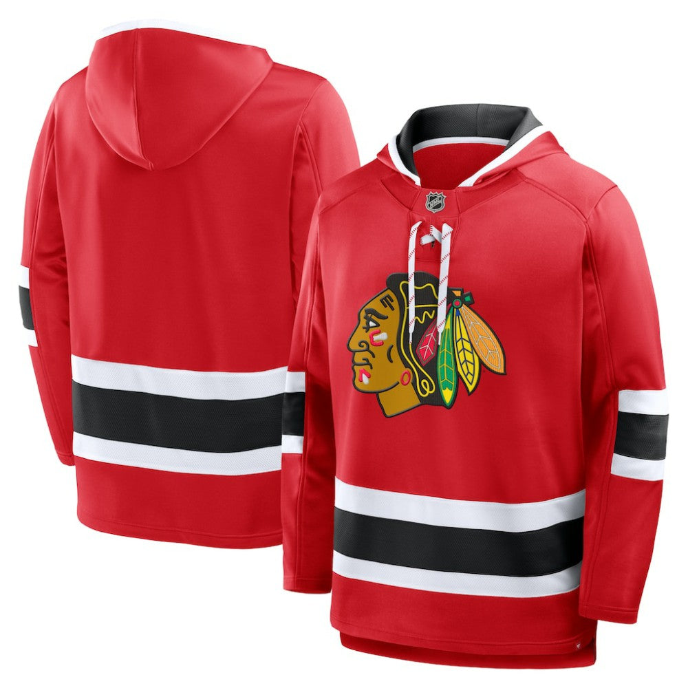 Chicago Blackhawks Fanatics Prime Time Fleece Hoodie - Red | Fanatics online