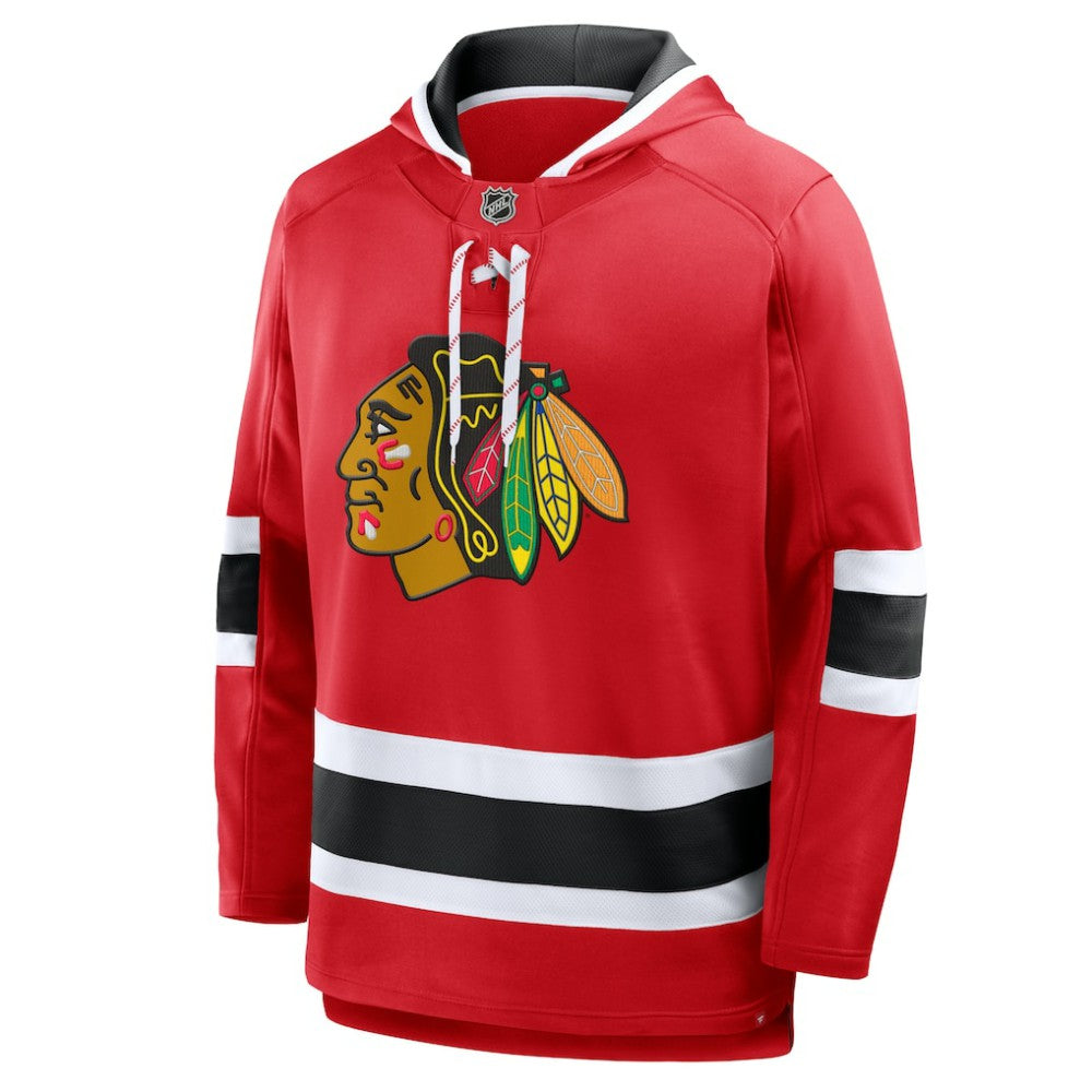 Chicago Blackhawks Fanatics Prime Time Fleece Hoodie - Red | Fanatics online