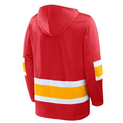 Calgary Flames Fanatics Prime Time Fleece Hoodie - Red | Fanatics discount