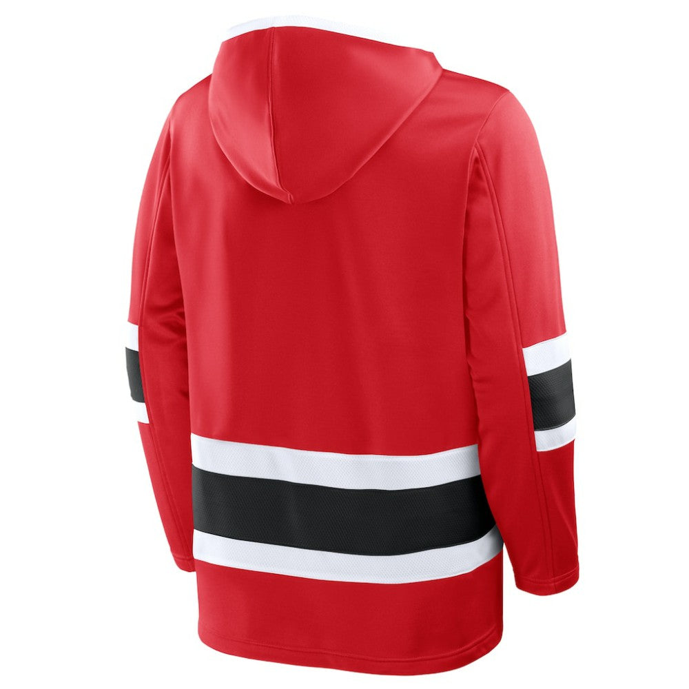 Carolina Hurricanes Fanatics Prime Time Fleece Hoodie - Red | Fanatics discount